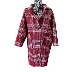 Helencsc Tweed Winter Coat Peacoat Jacket Fall Spring Outdoors Boho Bohemian